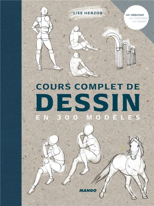 Emprunter Cours complet de dessin en 300 modèles livre