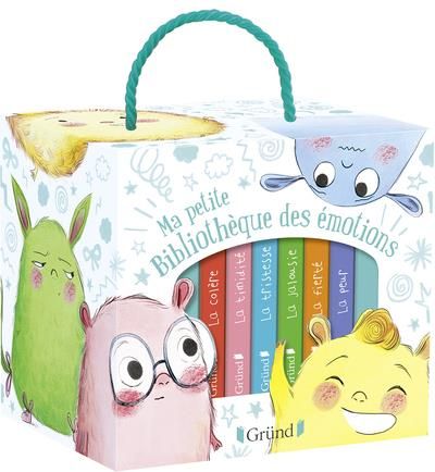 Emprunter Ma petite bibliothèque des émotions. Coffret en 6 volumes : La peur %3B La fierté %3B La jalousie %3B La t livre