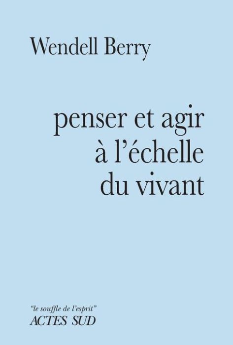 Emprunter Penser et agir à l'échelle du vivant livre