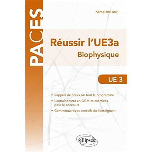 Emprunter Réussir l'UE3a Biophysique livre