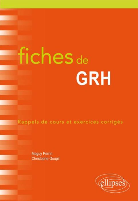 Emprunter Fiches de GRH. Rappels de cours et exercices corrigés livre