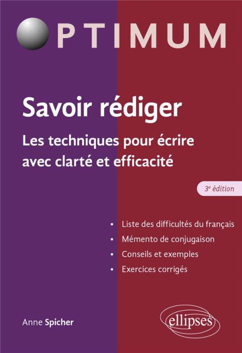 Emprunter Savoir rédiger. Les techniques pour écrire avec clarté et efficacité, 3e édition livre