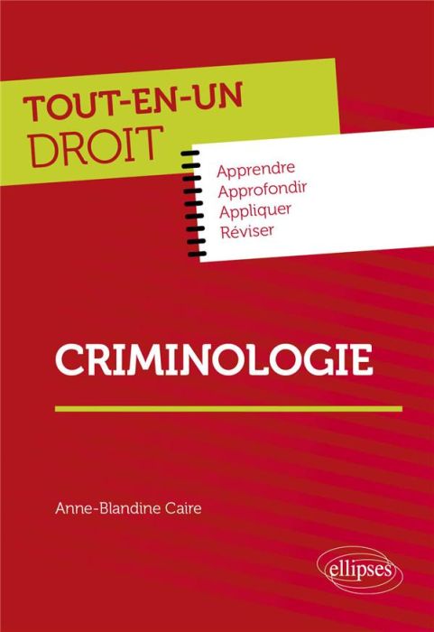 Emprunter Criminologie livre