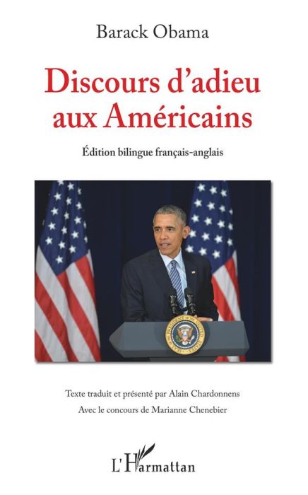 Emprunter Discours d'adieu aux Américains. Edition bilingue français-anglais livre