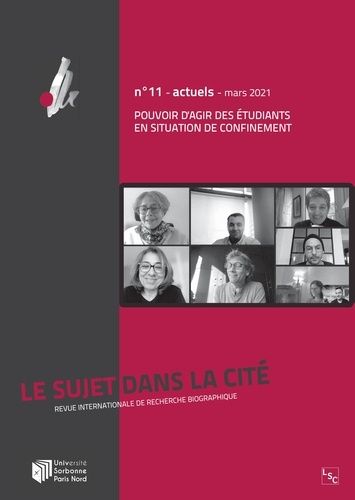 Emprunter Le sujet dans la cité Actuels N° 11, mars 2021 : Pouvoir d'agir des étudiants en situation de confin livre