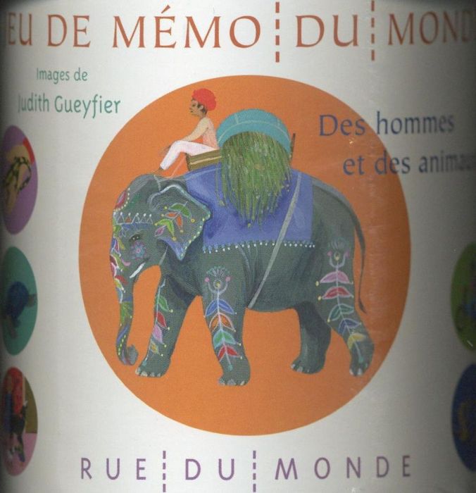 Emprunter Des hommes et des animaux. Jeu de mémo du monde livre