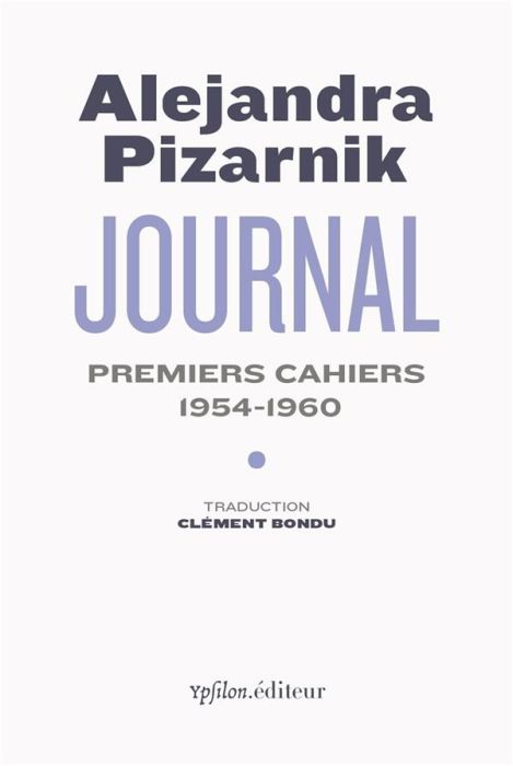 Emprunter Journal. Premiers cahiers 1954-1960 livre