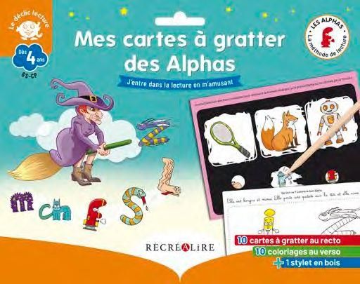 Emprunter Mes cartes à gratter des Alphas livre