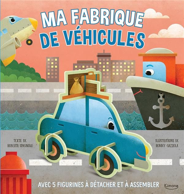 Emprunter Ma fabrique de véhicules. Avec 5 figurines à détacher et à assembler livre