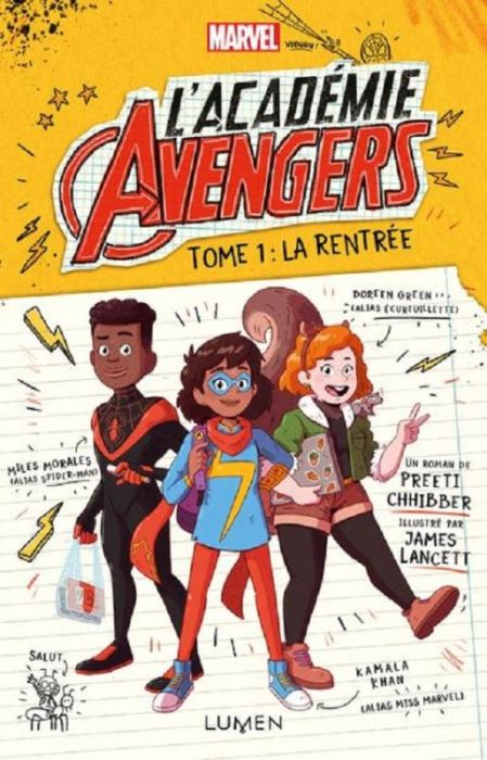 Emprunter L'Académie Avengers Tome 1 : La rentrée livre