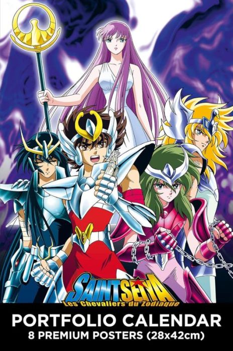 Emprunter Calendrier Portfolio Saint Seiya. Les Chevaliers du zodiaque, Edition 2025 livre