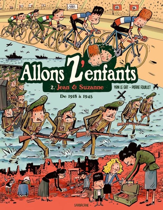 Emprunter Allons Z'enfants Tome 2 : Jean & Suzanne. De 1918 à 1945 livre