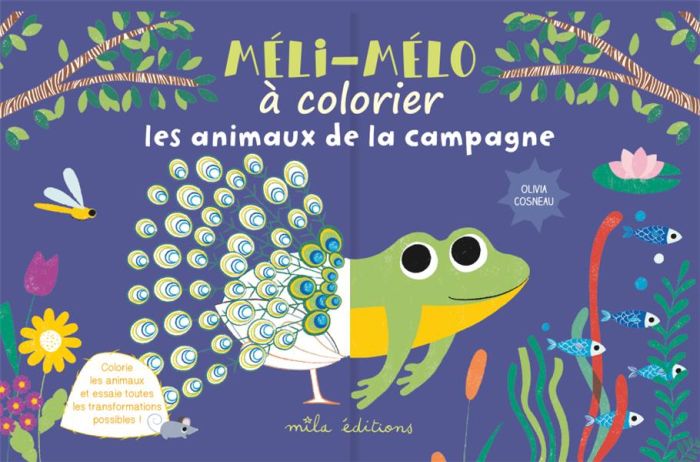 Emprunter Les animaux de la campagne. Méli-mélo à colorier livre