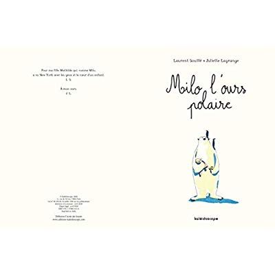 Emprunter Milo l'ours polaire livre