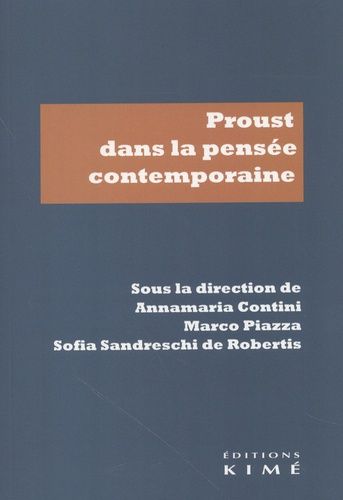 Emprunter Proust dans la pensée contemporaine livre