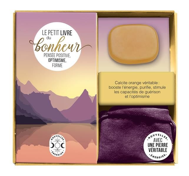 Emprunter Coffret ma petite pierre de bonheur. Pensée positive, optimisme, forme. Avec 1 véritable calcite ora livre