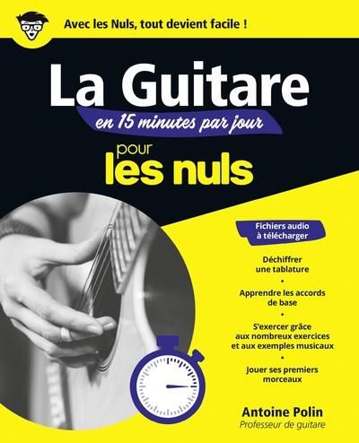 Emprunter La guitare en 15 minutes par jour pour les nuls livre