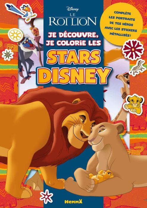 Emprunter Je découvre, je colorie les stars Disney. Le Roi Lion livre