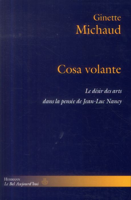 Emprunter Cosa volante. Le désir des arts dans la pensée de Jean-Luc Nancy livre