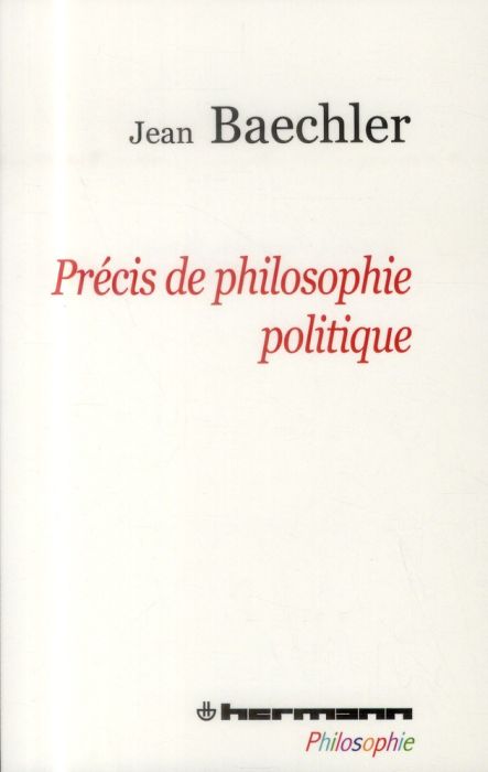 Emprunter Précis de philosophie politique livre