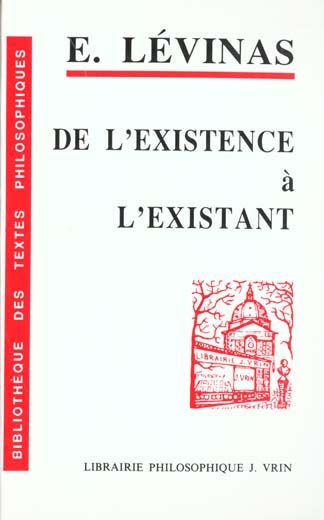 Emprunter De l'existence à l'existant livre