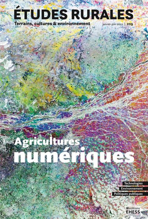 Emprunter Etudes rurales N° 209, janvier-juin 2022 : Agricultures numériques livre