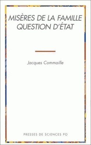 Emprunter Misères de la famille, question d'État livre