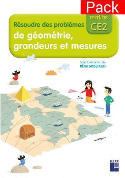 Emprunter Résoudre des problèmes de géométrie, grandeurs et mesures CE2 J'apprends les maths. Pack de 10, Edit livre