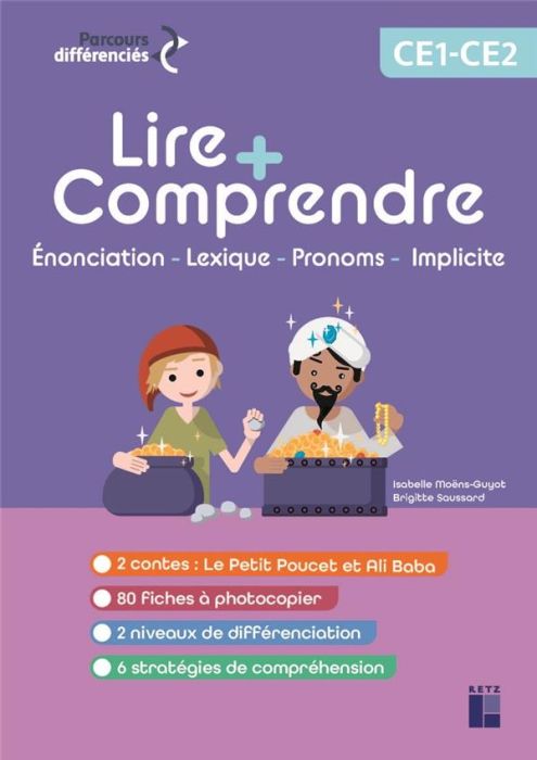 Emprunter Lire + comprendre CE1-CE2. Le petit Poucet %3B Ali Baba livre