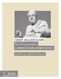 Emprunter Kalligraphia. Comment écrire comme Platon ? Phraséologie grecque d'après les textes de Thucydide, Xé livre