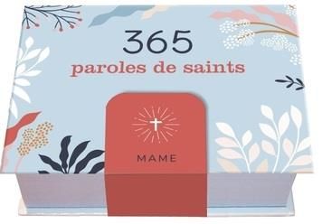 Emprunter 365 paroles de saints livre