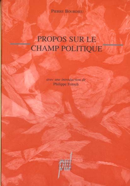 Emprunter Propos sur le champ politique livre