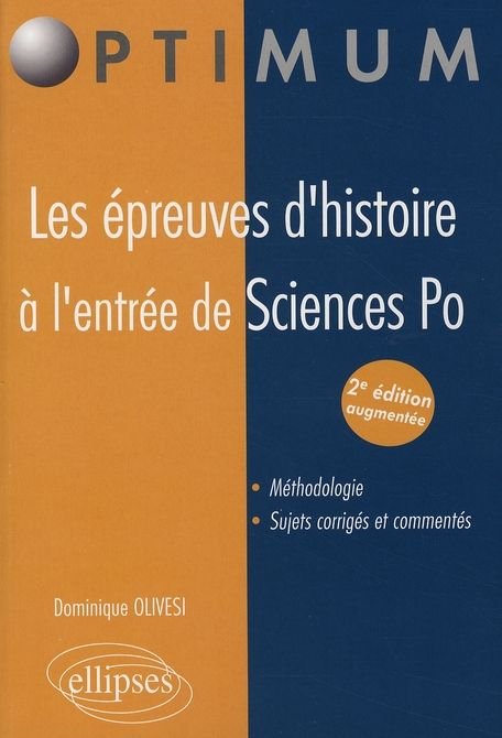 Emprunter Les épreuves d'histoire à l'entrée de Sciences Po. 2e édition livre