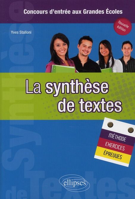 Emprunter La synthèse de textes livre