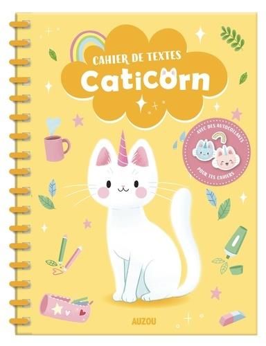 Emprunter Cahier de textes Caticorn. Avec des autocollants livre