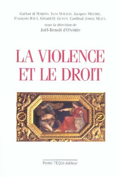 Emprunter La violence et le droit livre