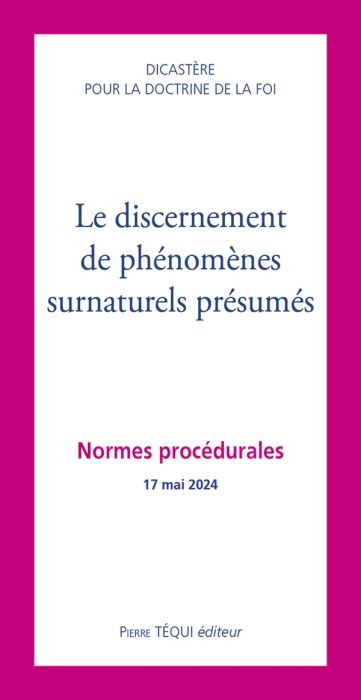 Emprunter Le discernement de phénomènes surnaturels présumés livre