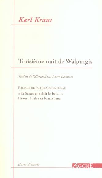 Emprunter Troisième nuit de Walpurgis livre