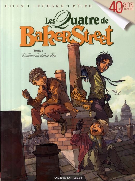 Emprunter Les Quatre de Baker Street Tome 1 : L'affaire du rideau bleu livre