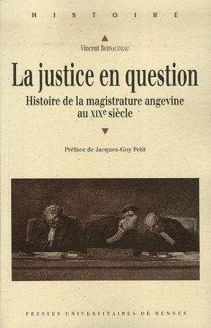 Emprunter La Justice en question. Histoire de la magistrature angevine au XIXe siècle livre