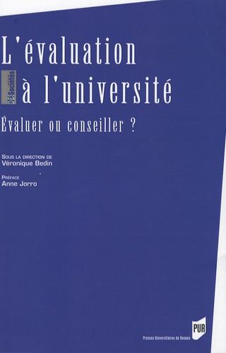 Emprunter L'évaluation à l'université. Evaluer ou conseiller ? livre