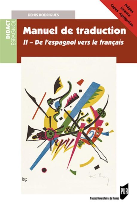 Emprunter Manuel de traduction. Tome 2, Version espagnole moderne livre