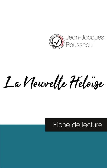 Emprunter La Nouvelle Héloïse. Fiche de lecture livre