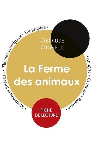 Emprunter Fiche de lecture La Ferme des animaux de George Orwell (Étude intégrale) livre