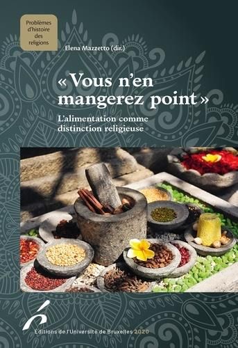 Emprunter Vous n'en mangerez point. L'alimentation comme distinction religieuse livre