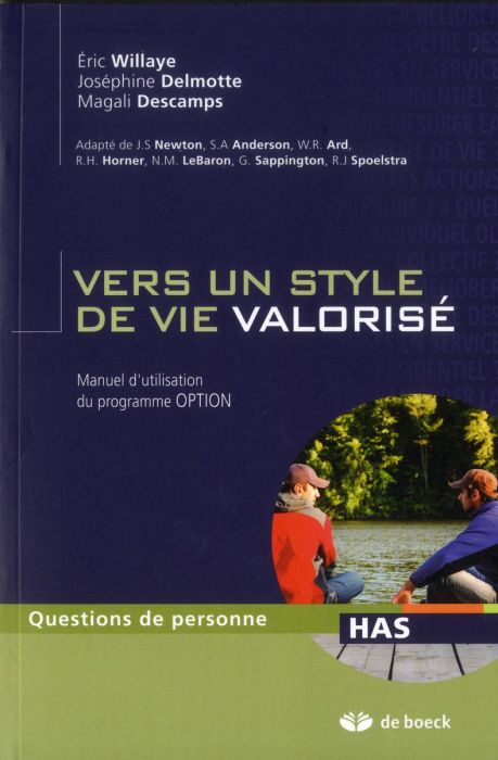 Emprunter Vers un style de vie valorisé. Manuel d'utilisation du programme OPTION livre