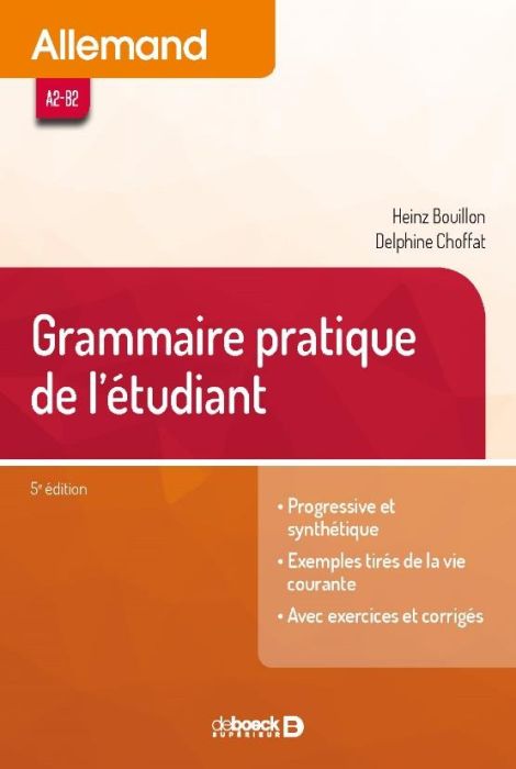 Emprunter Allemand B2-C1. Grammaire de l'étudiant, 5e édition livre