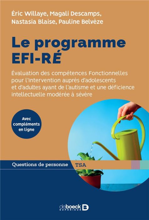 Emprunter Le programme EFI-RE. Evaluation des compétences fonctionnelles pour l'intervention auprès d'adolesce livre