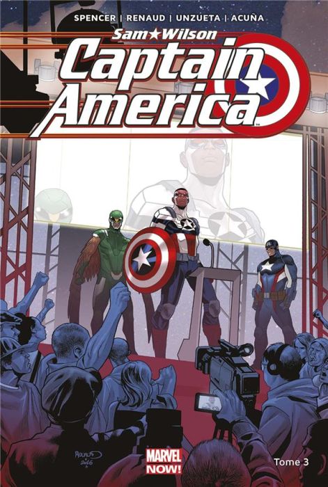 Emprunter Captain America : Sam Wilson Tome 3 : Qui mérite le bouclier livre