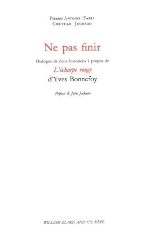 Emprunter Ne pas finir. Dialogue de deux historiens à propos de L'écharpe rouge livre